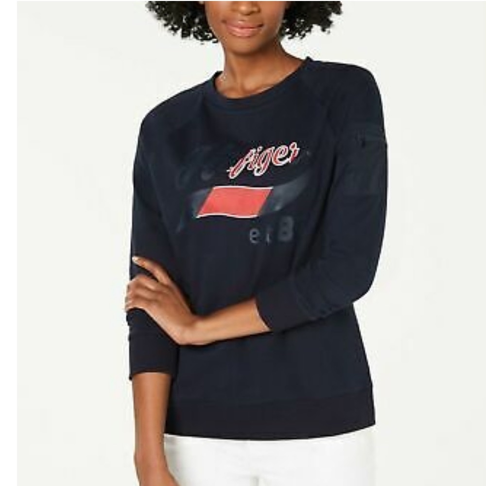 Tommy Hilfiger Navy Vintage Sweathshirt